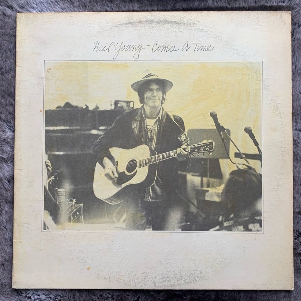 Neil Young – Comes A Time Vinyl Record from 1978